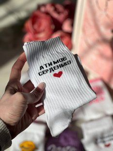 Шкарпетки жіночі Ти моє серденько 36-39 LV-0530 фото
