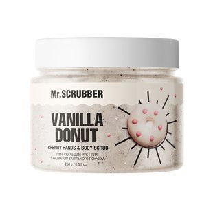 Крем-скраб для рук і тіла з ароматом ванільного пончика Vanila Donut Mr.SCRUBBER 7658679 фото