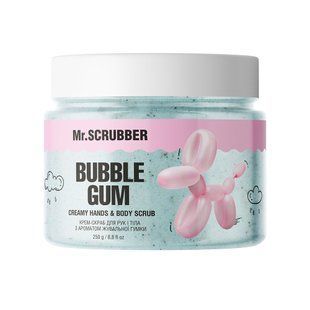Крем-скраб для рук і тіла з ароматом жувальної гумки Bubble Gum Mr.SCRUBBER 464547 фото
