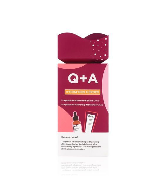Подарунковий набір для зволоження шкіри Q+A Hydrating Heroes Gift Set 657577 фото