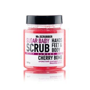 Цукровий скраб для тіла SUGAR BABY Cherry Bomb Mr.SCRUBBER 46658 фото