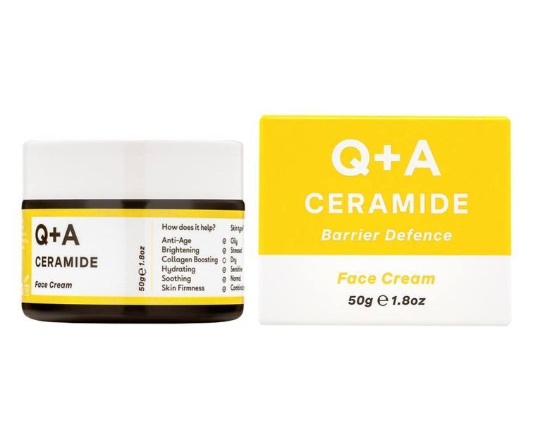 Захисний крем для обличчя з керамідами Q+A Ceramide Cream 50g 89897 фото